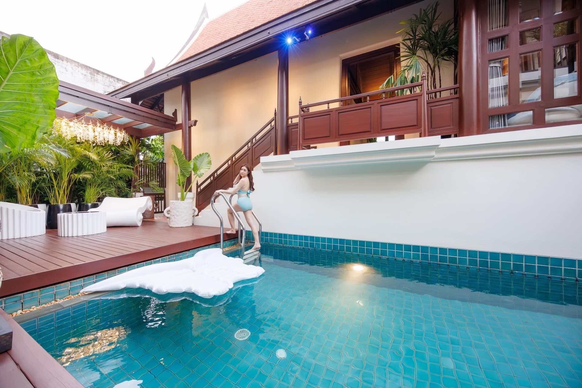 "Tailan X13" 4BR Private Pool Villa in Central Bangkok | Daily Cleaning | Free Costumes | Floating Afternoon Tea 26
