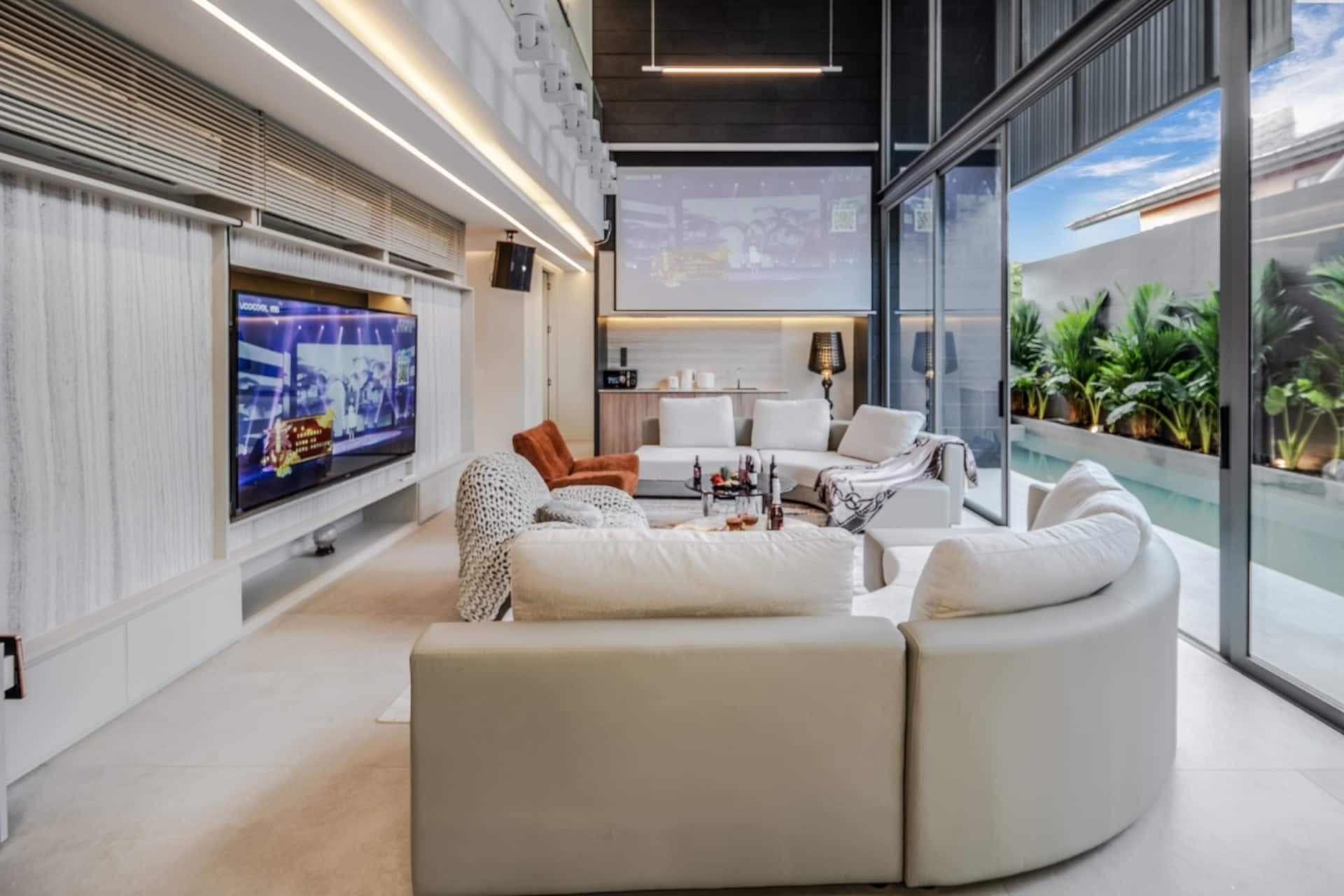 "Xman Palace" วิลล่าสระว่ายน้ำสุขุมวิท 6+1 ห้องนอน 6 ห้องน้ำ | KTV | โต๊ะพูล | ทำความสะอาดฟรี 5