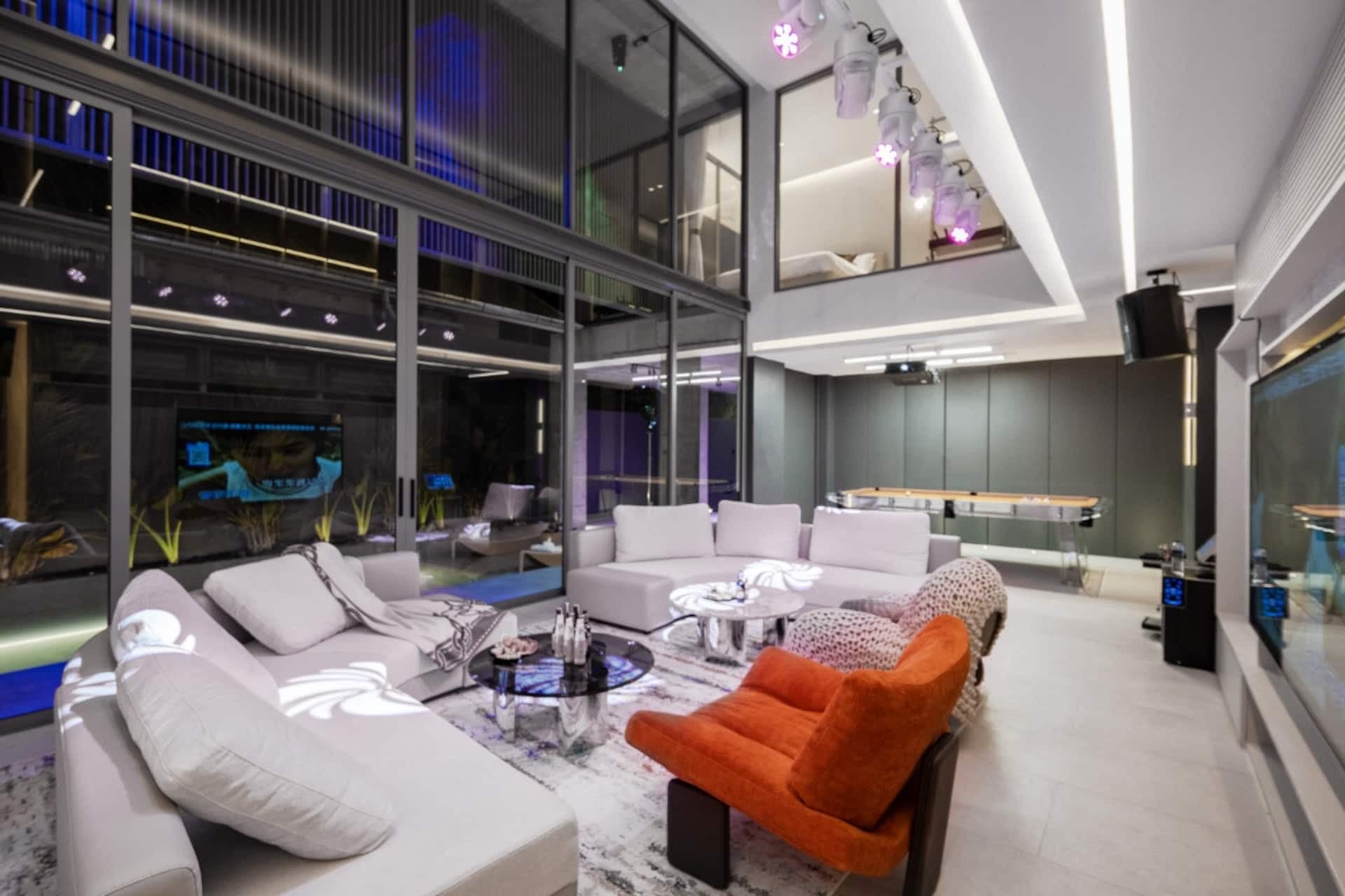 "Xman Palace" วิลล่าสระว่ายน้ำสุขุมวิท 6+1 ห้องนอน 6 ห้องน้ำ | KTV | โต๊ะพูล | ทำความสะอาดฟรี 12